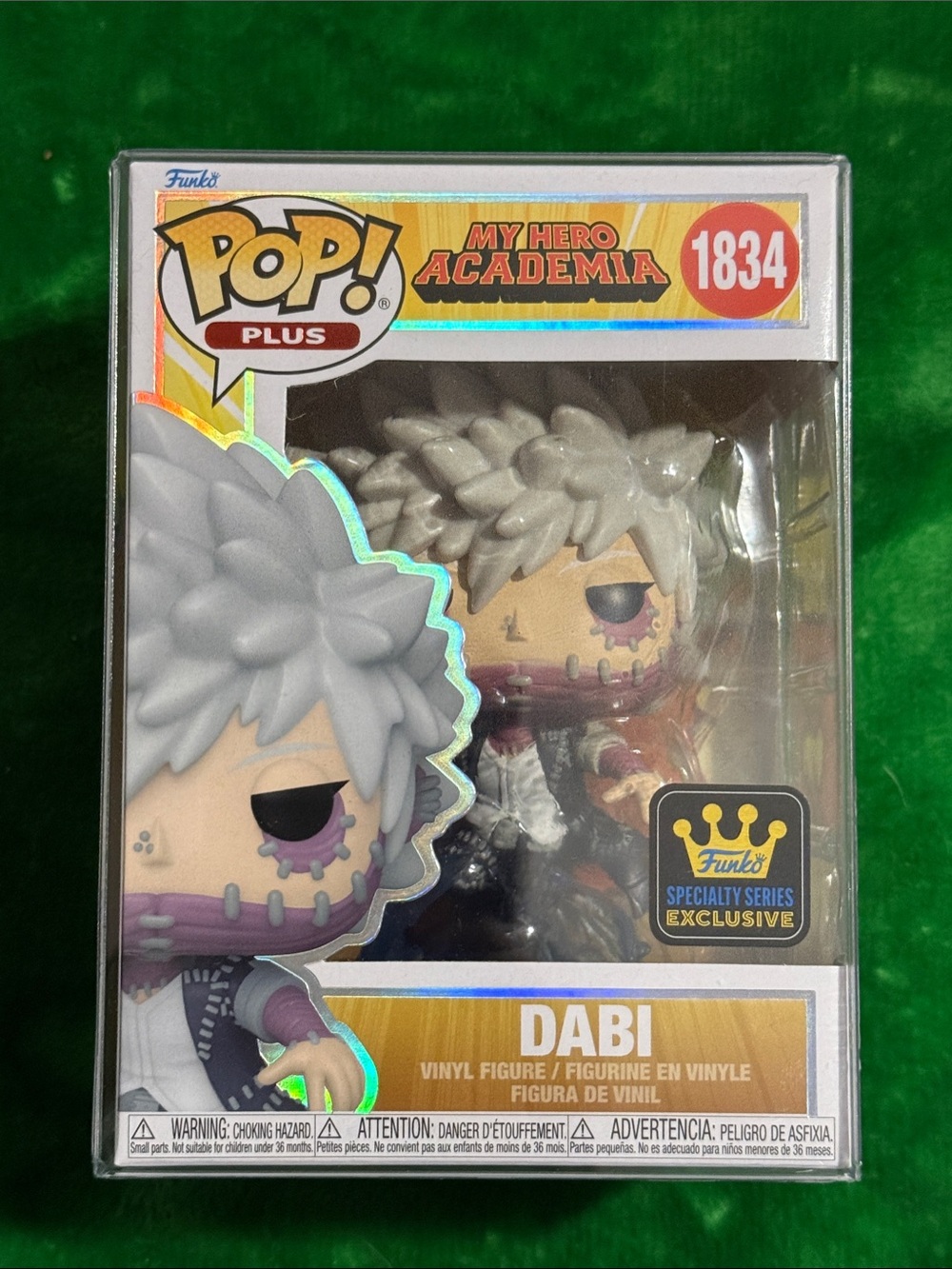 Funko Pop! Plus My Hero Academia Dabi - Gray, Purple, Black